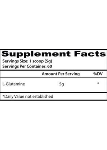 INSANE LABZ GLUTAMINE 300 GRS – 60 SERV.